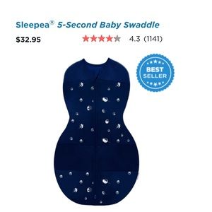 Happiest Baby Sleepea 5-Second Baby Swadde